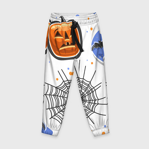 Детские брюки Holiday halloween / 3D-принт – фото 1