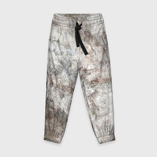Детские брюки Абстракция - gray limestone / 3D-принт – фото 1
