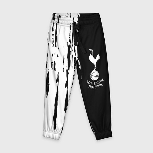 Детские брюки Tottenham Hotspur белые краски / 3D-принт – фото 1