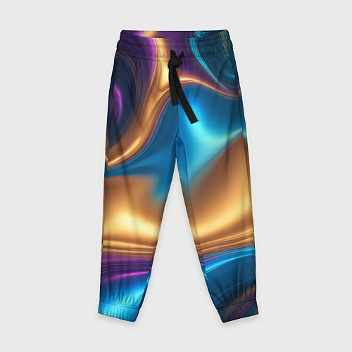 Детские брюки Сплавы разноцветные / 3D-принт – фото 1