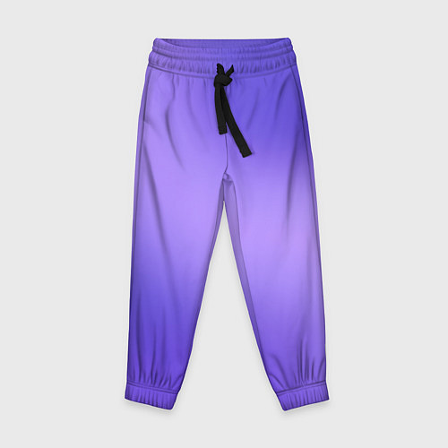 Детские брюки Color purple gradient / 3D-принт – фото 1