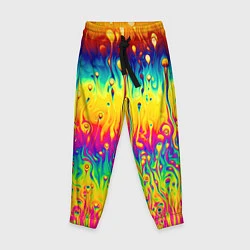 Брюки детские Tie dye, цвет: 3D-принт