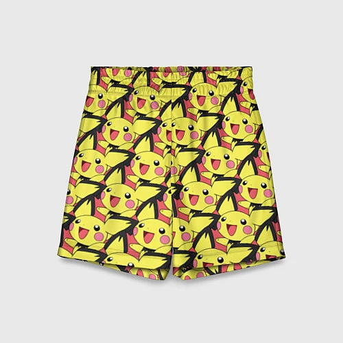 Детские шорты Pikachu / 3D-принт – фото 1