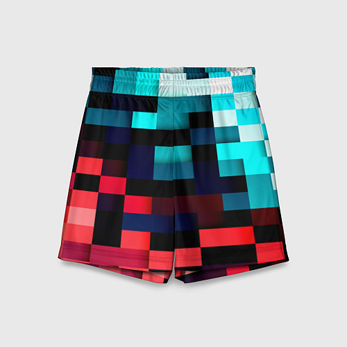 Детские шорты Pixel Color / 3D-принт – фото 1