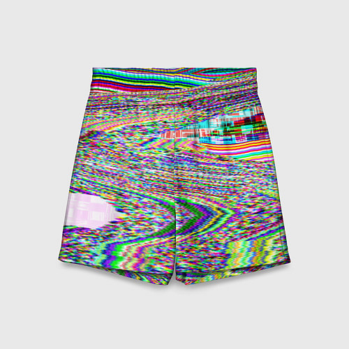 Детские шорты Optical Glitch / 3D-принт – фото 1