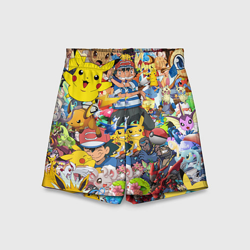 Детские шорты Pokemon Bombing / 3D-принт – фото 1