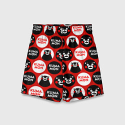 Шорты детские Kumamon Pattern, цвет: 3D-принт