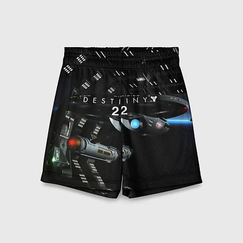 Детские шорты Destiny 2: Dark Galaxy / 3D-принт – фото 1
