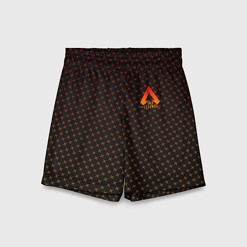 Детские шорты Apex Legends: Orange Dotted / 3D-принт – фото 1