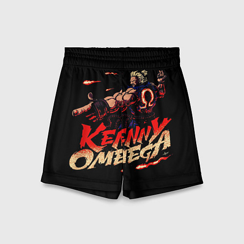 Детские шорты Kenny Omega Street Fighter / 3D-принт – фото 1