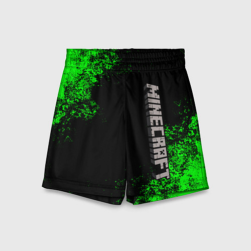 Детские шорты MINECRAFT / 3D-принт – фото 1