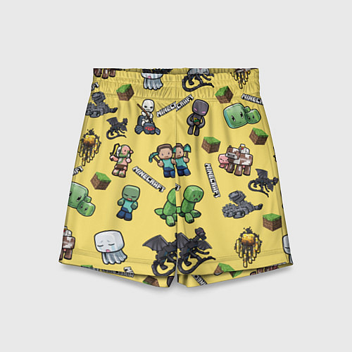 Детские шорты MINECRAFT / 3D-принт – фото 1