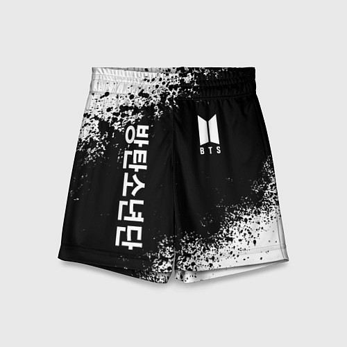 Детские шорты BTS / 3D-принт – фото 1