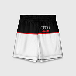 Шорты детские AUDI SPORT, цвет: 3D-принт