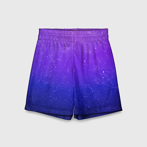 Детские шорты Звёздное небо / 3D-принт – фото 1