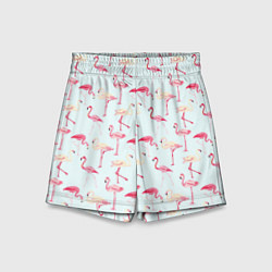 Детские шорты Фламинго