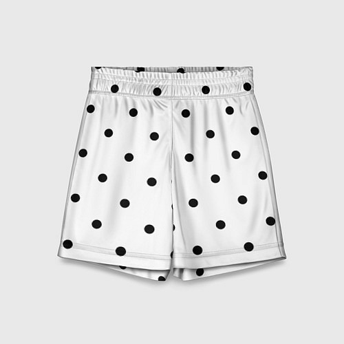 Детские шорты Горошек / 3D-принт – фото 1