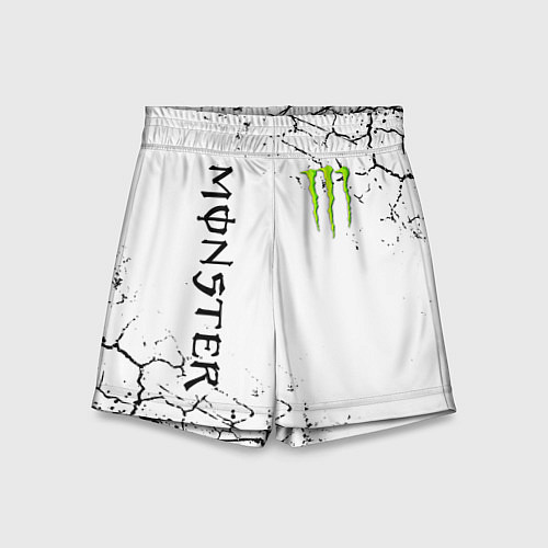 Детские шорты MONSTER ENERGY / 3D-принт – фото 1