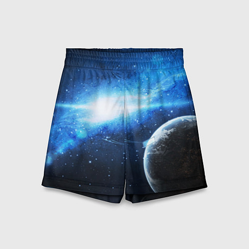 Детские шорты Космос / 3D-принт – фото 1
