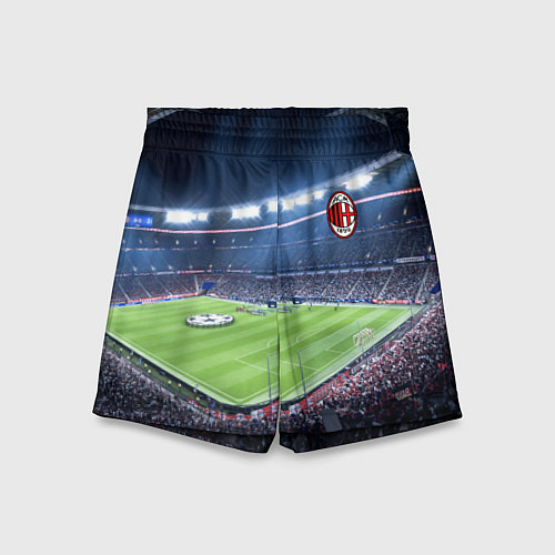 Детские шорты FC MILAN / 3D-принт – фото 1