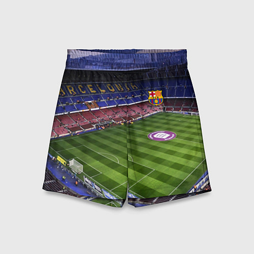 Детские шорты FC BARCELONA / 3D-принт – фото 1