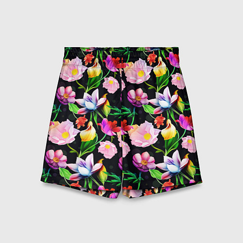 Детские шорты Разноцветие / 3D-принт – фото 1