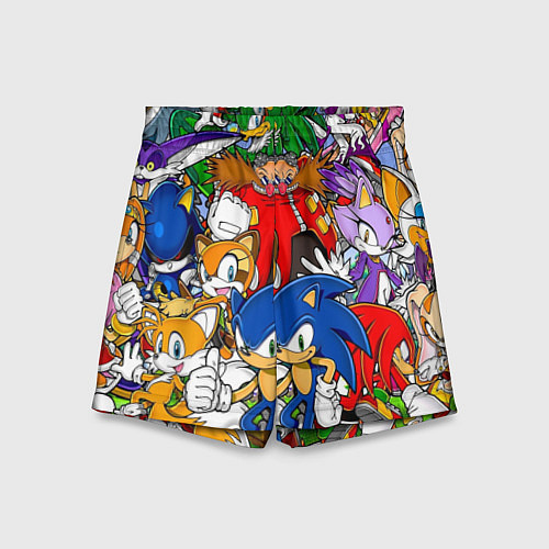 Детские шорты Sonic / 3D-принт – фото 1
