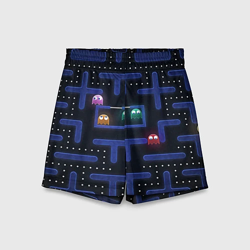 Детские шорты Pacman / 3D-принт – фото 1