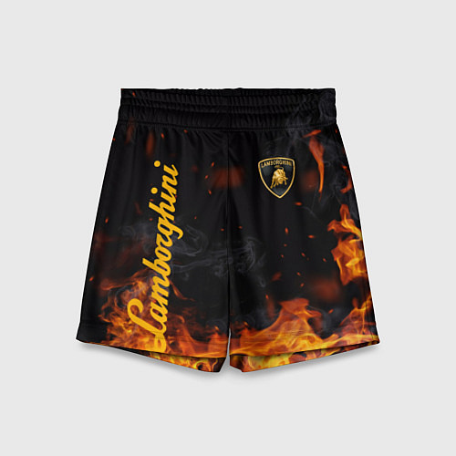 Детские шорты LAMBORGHINI / 3D-принт – фото 1