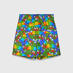 Шорты детские ПЕПЕ КЛОУН, цвет: 3D-принт