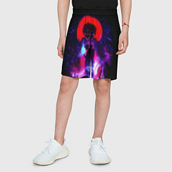 Шорты детские Магическая битва Итадори, цвет: 3D-принт — фото 2
