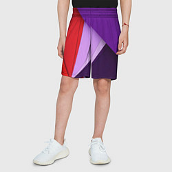 Шорты детские ORIGAMI, цвет: 3D-принт — фото 2