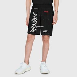 Шорты детские CuberPunk 2077, цвет: 3D-принт — фото 2