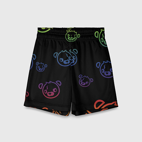 Детские шорты Colorful Bear / 3D-принт – фото 1