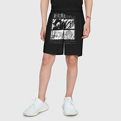 Шорты детские Бродячие псы Ацуши и акутагава, цвет: 3D-принт — фото 2
