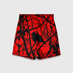 Шорты детские Хоррор Мрачный лес, цвет: 3D-принт