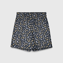 Шорты детские Шахматы, цвет: 3D-принт