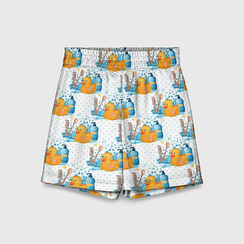Детские шорты Утенок чистюля / 3D-принт – фото 1