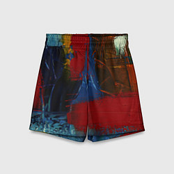 Шорты детские СТАРАЯ КРАСКА, цвет: 3D-принт