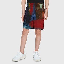 Шорты детские СТАРАЯ КРАСКА, цвет: 3D-принт — фото 2