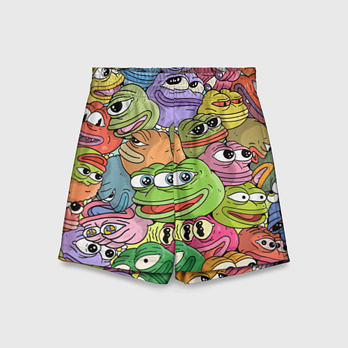 Детские шорты Pepe BOMBING / 3D-принт – фото 1