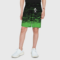 Шорты детские Renault штрихи, цвет: 3D-принт — фото 2