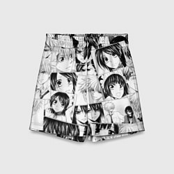 Шорты детские ПРЕЗИДЕНТ СТУДСОВЕТА ГОРНИЧНАЯ Pattern, цвет: 3D-принт