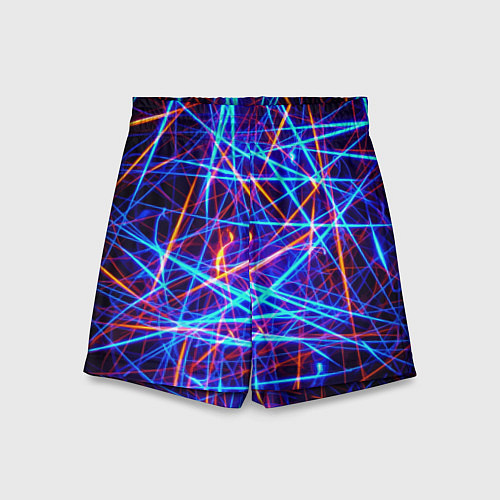 Детские шорты Neon pattern Fashion 2055 / 3D-принт – фото 1