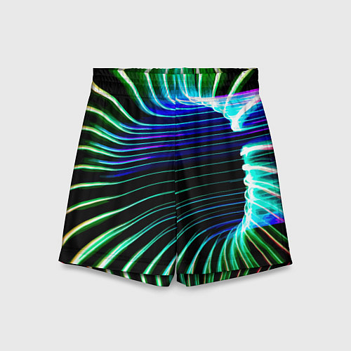 Детские шорты Portal Fashion pattern Neon / 3D-принт – фото 1