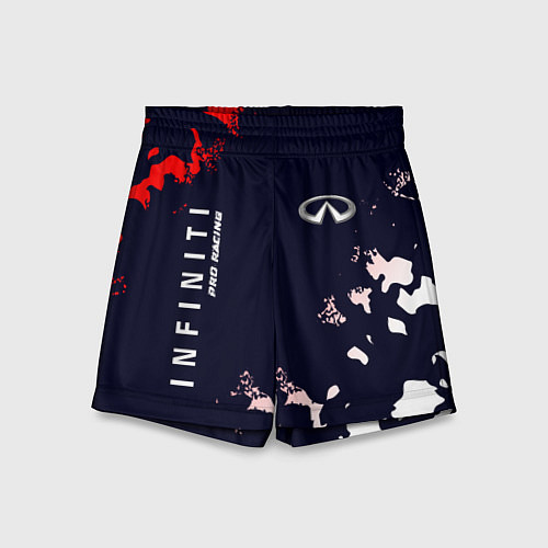 Детские шорты ИНФИНИТИ Pro Racing Милитари / 3D-принт – фото 1