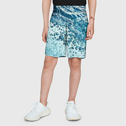 Шорты детские Wave Pacific ocean, цвет: 3D-принт — фото 2