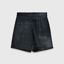 Шорты детские Темная текстура, цвет: 3D-принт