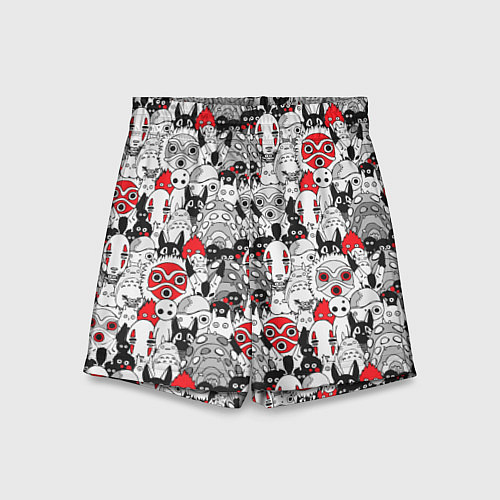 Детские шорты Studio Ghibli Stars / 3D-принт – фото 1