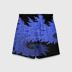Детские шорты Абстрактный морозный узор Abstract frost pattern